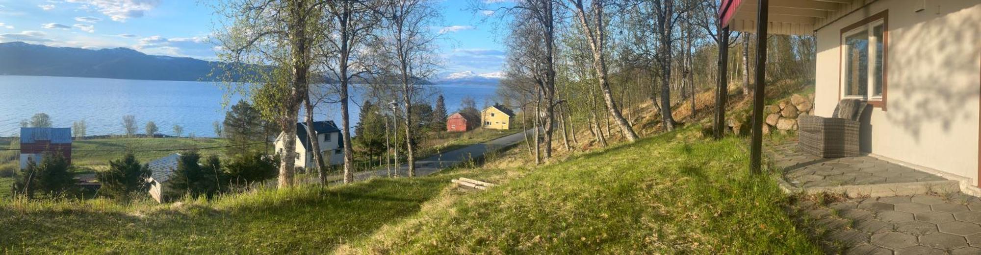 Bed And Breakfast Nordic Horn Brostadbotn Exterior photo